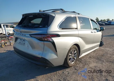 2024 Toyota Sienna Le from USA, damaged, VIN 5TDKRKECXRS201072